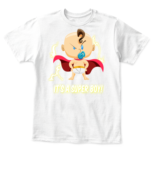 Its A Super Boy - Cartoon (530x630), Png Download