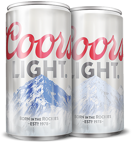 Coors Light Thermochromic Can - Red Bull (647x552), Png Download