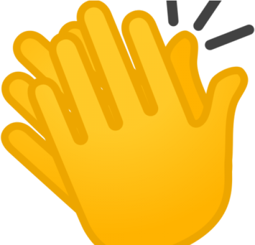 Hand Emoji Clipart Bravo - Emoji De Manos Aplaudiendo (640x480), Png Download