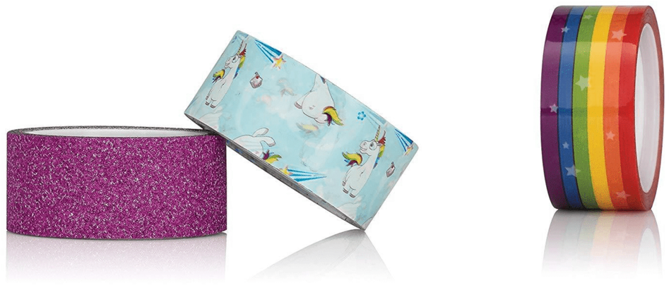 Rainbow Unicorn 3 Tape Pack By Npw - Masking Tape Licorne (1024x537), Png Download