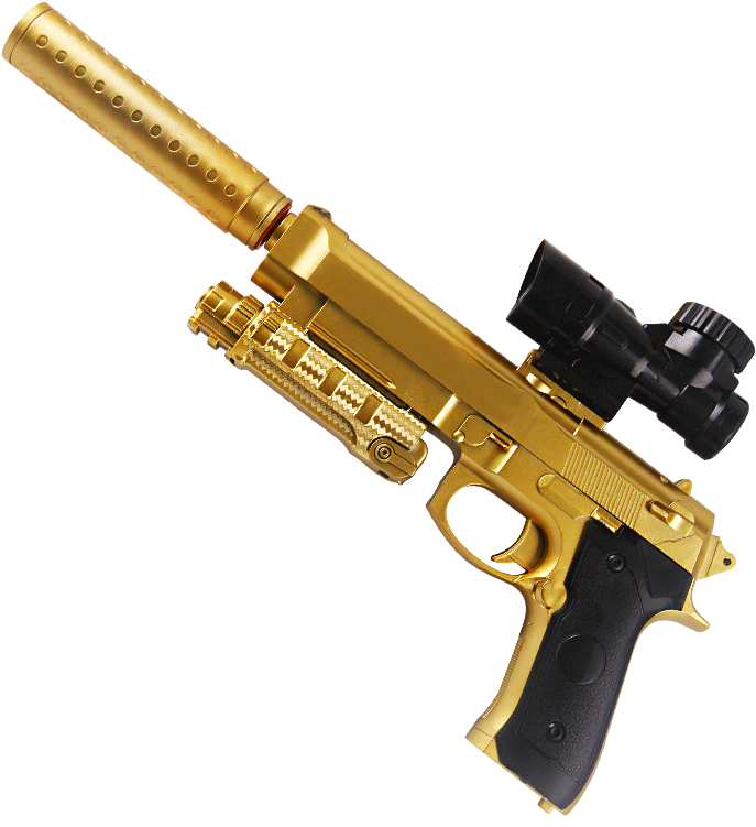 Simulation Electric Bursts Of Water Gun M92 Pistol - Firearm (800x800), Png Download