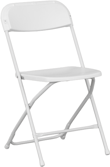 White - Folding Chair (960x640), Png Download