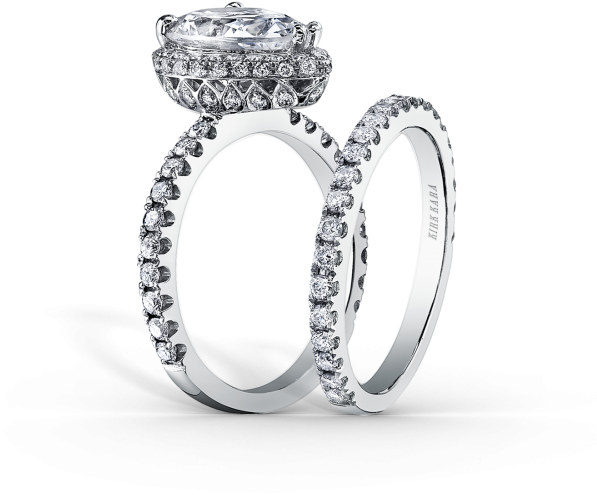 Ladies' Wedding Bands - Engagement Ring (600x600), Png Download