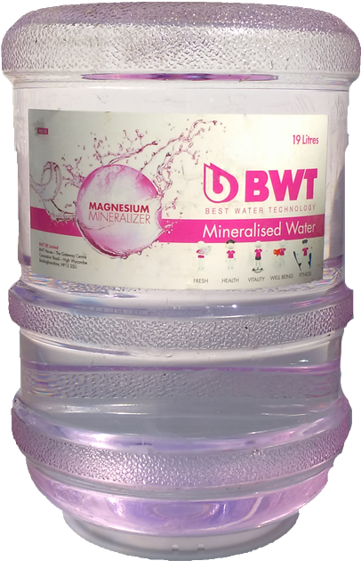 Bwt Uk Bottled Water With Magnesium - Bwt Mineralised Water (547x700), Png Download