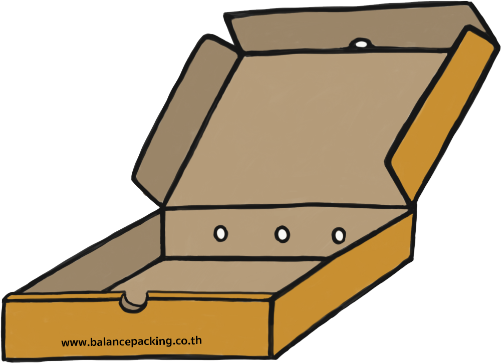 Pizza Box / Food Delivery Box (1050x1050), Png Download