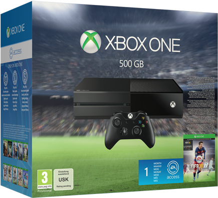 Xbox One Fifa 16 Bundle (960x540), Png Download