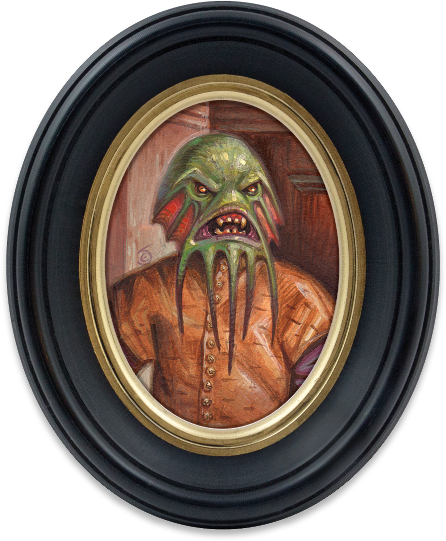 Sir Logan Gillsnap Cameocreeps Set110 (900x1200), Png Download