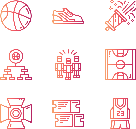 Basketball - Circle (600x564), Png Download