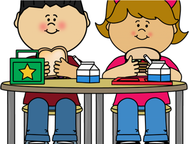 School Lunch Cartoon (640x480), Png Download