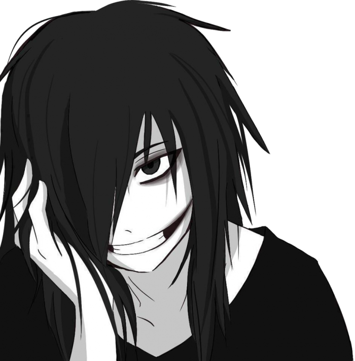 Jeff The Killer Version Anime (700x712), Png Download