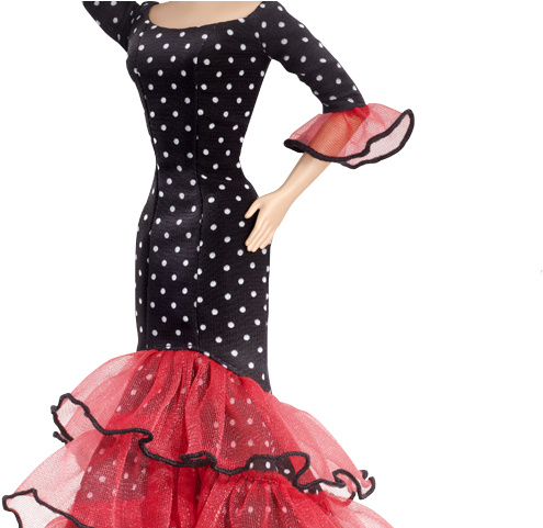 Barbie Doll Png Transparent Images - Barbie Dolls Of The World Spain (640x480), Png Download