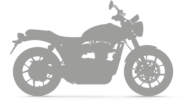 Triumph Street Twin Silhouette - Triumph Street Twin 2019 (770x433), Png Download