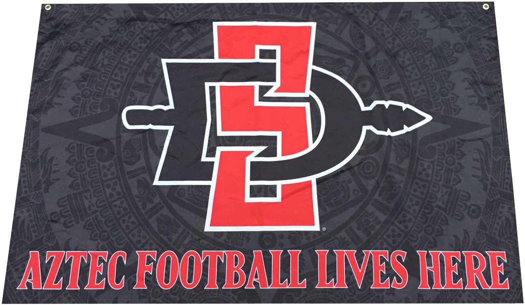 Order New - Https - //oss - Ticketmaster - Pic - Twitter - San Diego State University Flag (1200x901), Png Download