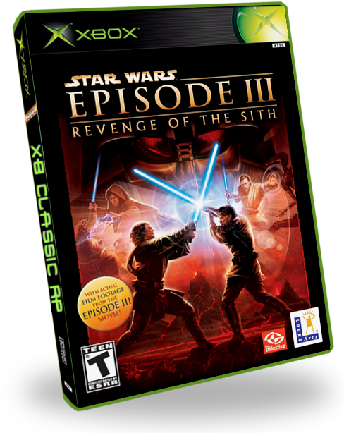 Episode Iii - Star Wars Episode 3 Ps2 (630x620), Png Download