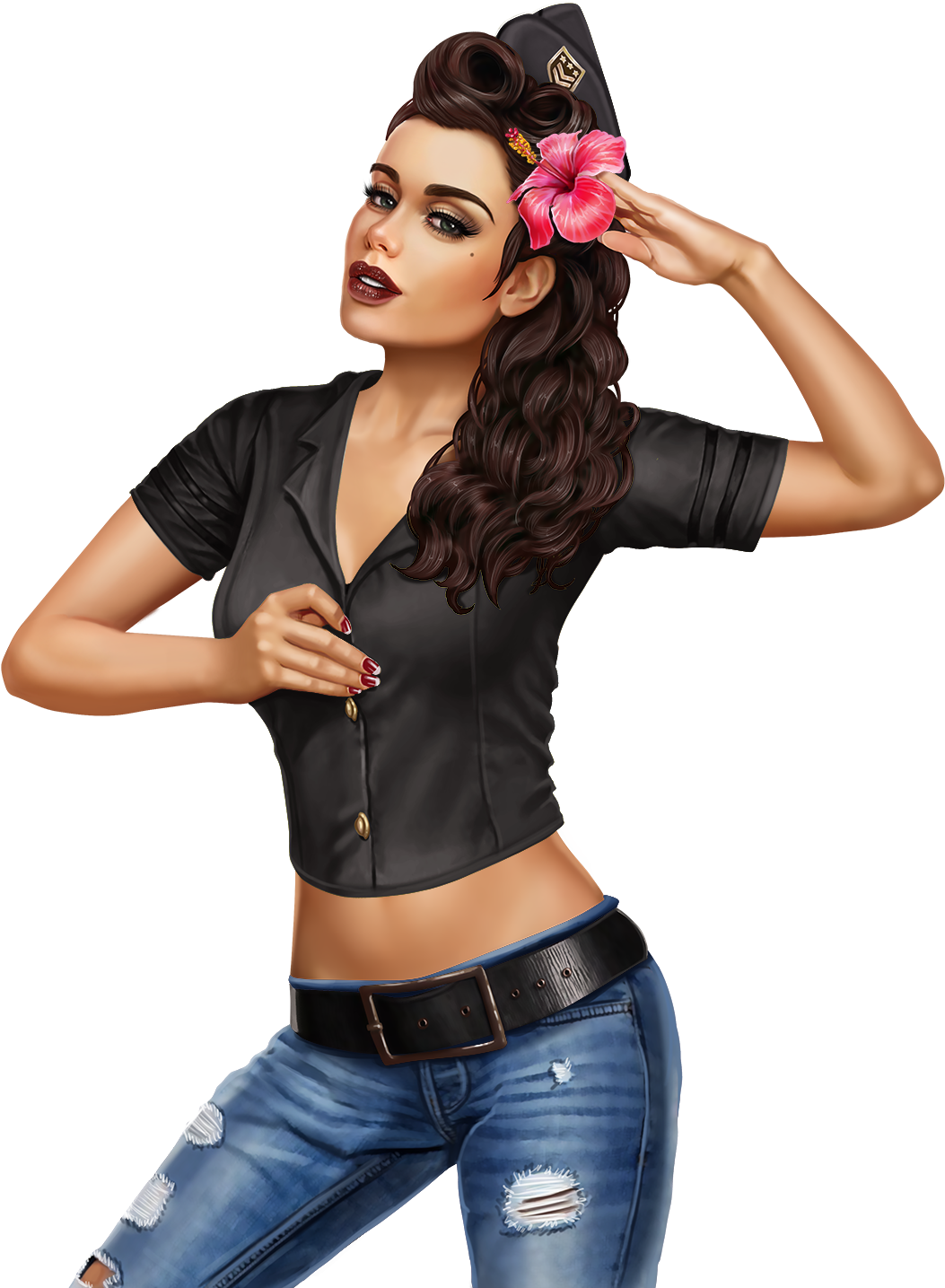 Girl (1140x1500), Png Download