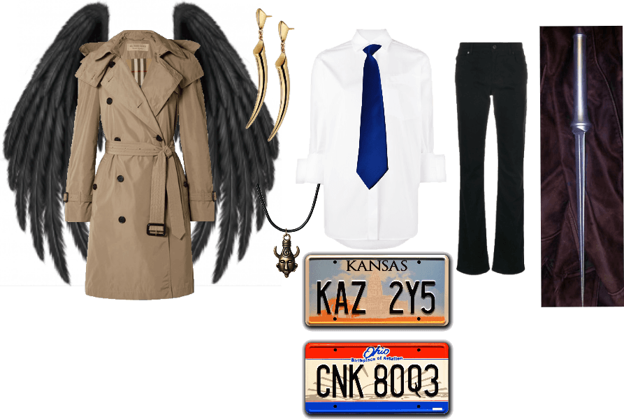 Castiel Cosplay - Tan (893x600), Png Download