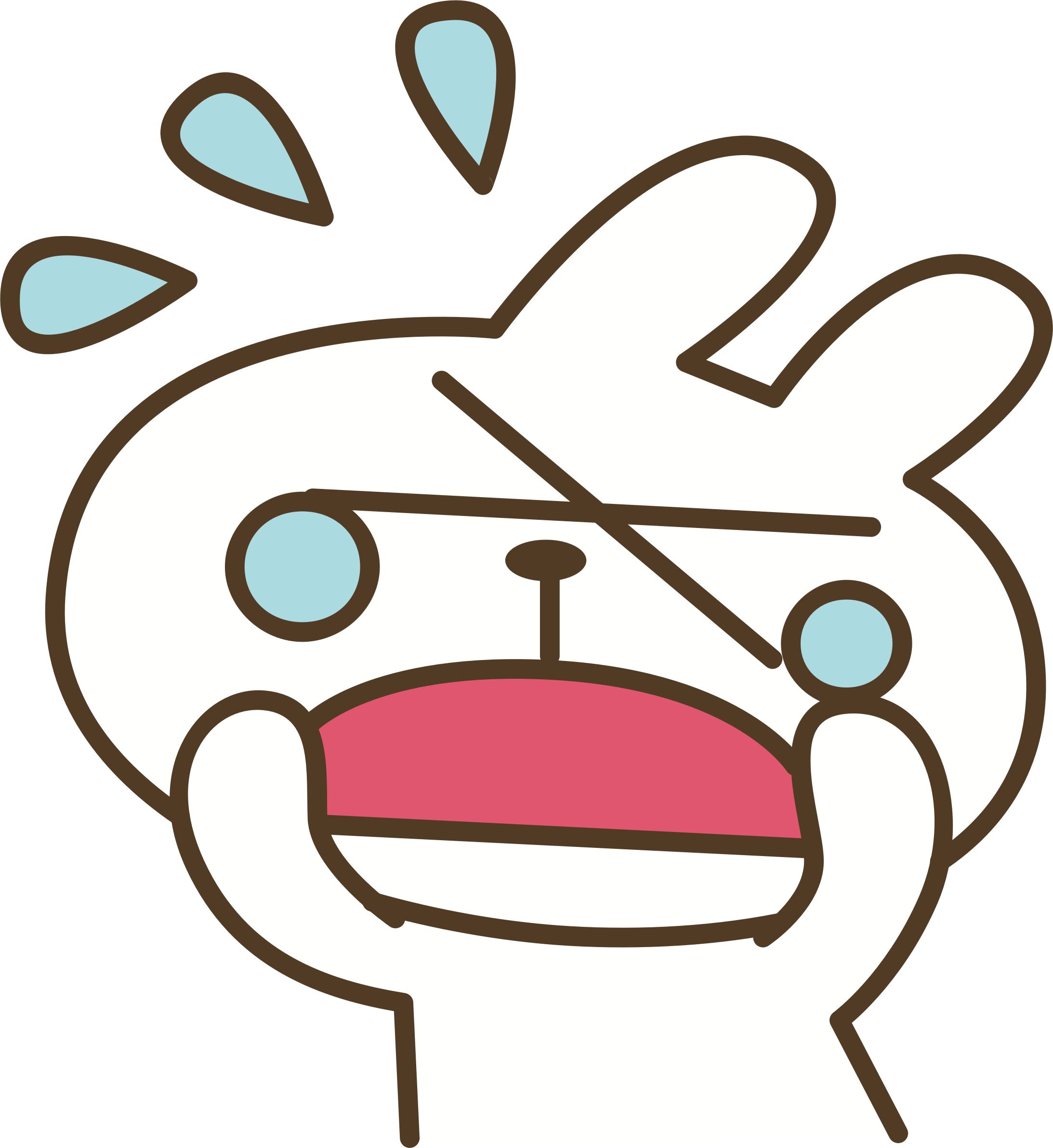 Big Image - 吐き気 ストレス (2186x2383), Png Download