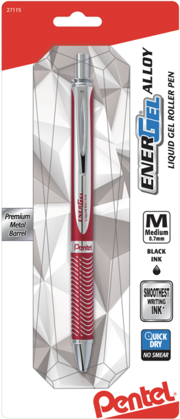 Pentel Energel Alloy Gel Pen (700x700), Png Download