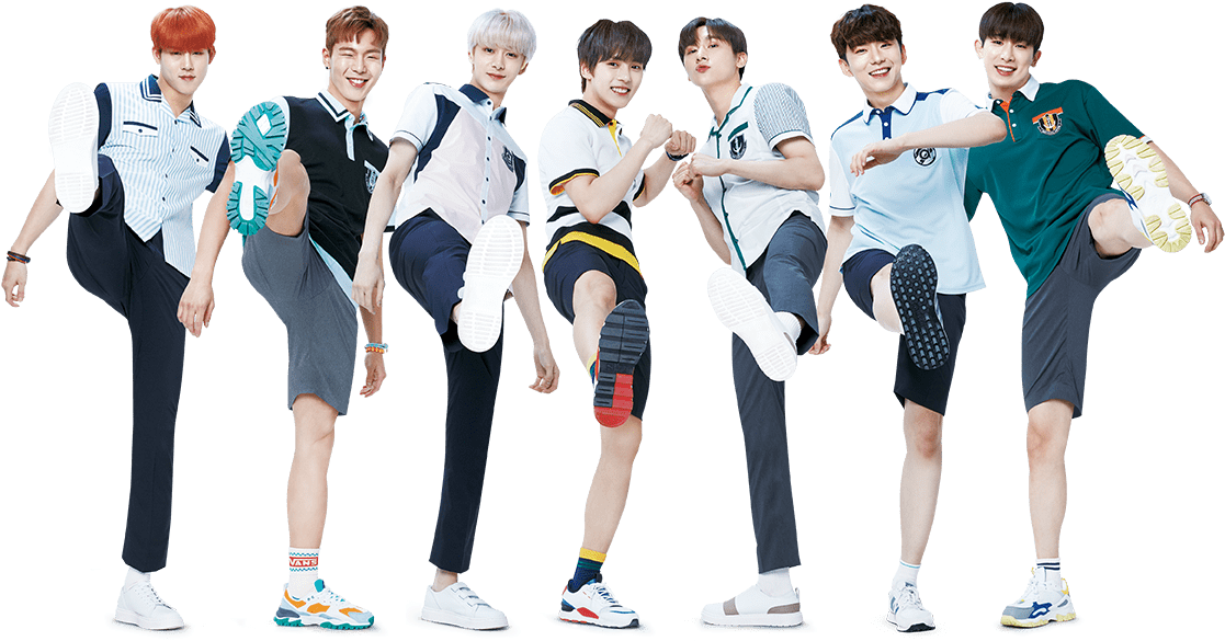Monsta X (1300x650), Png Download