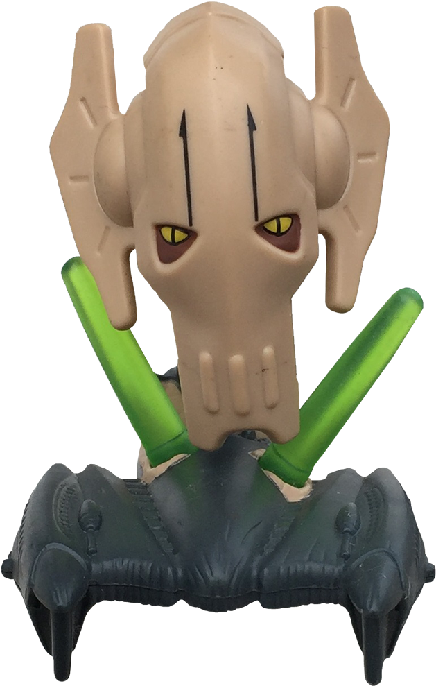 General Grievous - Figurine (642x1000), Png Download