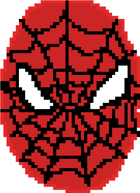 Spider Man Face - Circle (570x680), Png Download