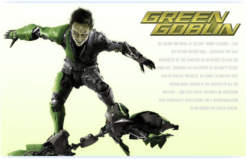 Amazing Spiderman 2 Green Goblin Fan Art (808x523), Png Download