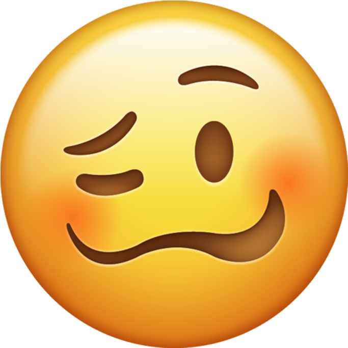 Drunk Emoji Png Icon - Woozy Face Emoji (1000x824), Png Download