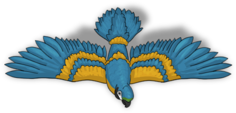 92525 Pirate Parrot - Eagle (560x560), Png Download