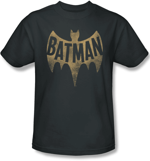Classic Tv Batman Vintage Logo Mens Tee Shirt - Memes De Programadores Love (525x623), Png Download
