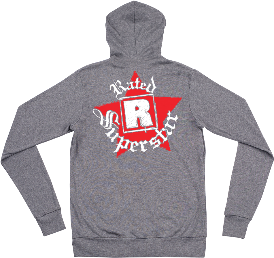 Edge "rated R Superstar" Full Zip Hoodie - Rated R Superstar (1000x1000), Png Download