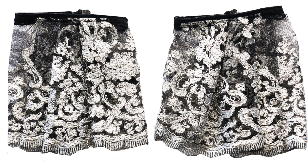 Cammy Pleated Sleeve - Pattern (1023x557), Png Download