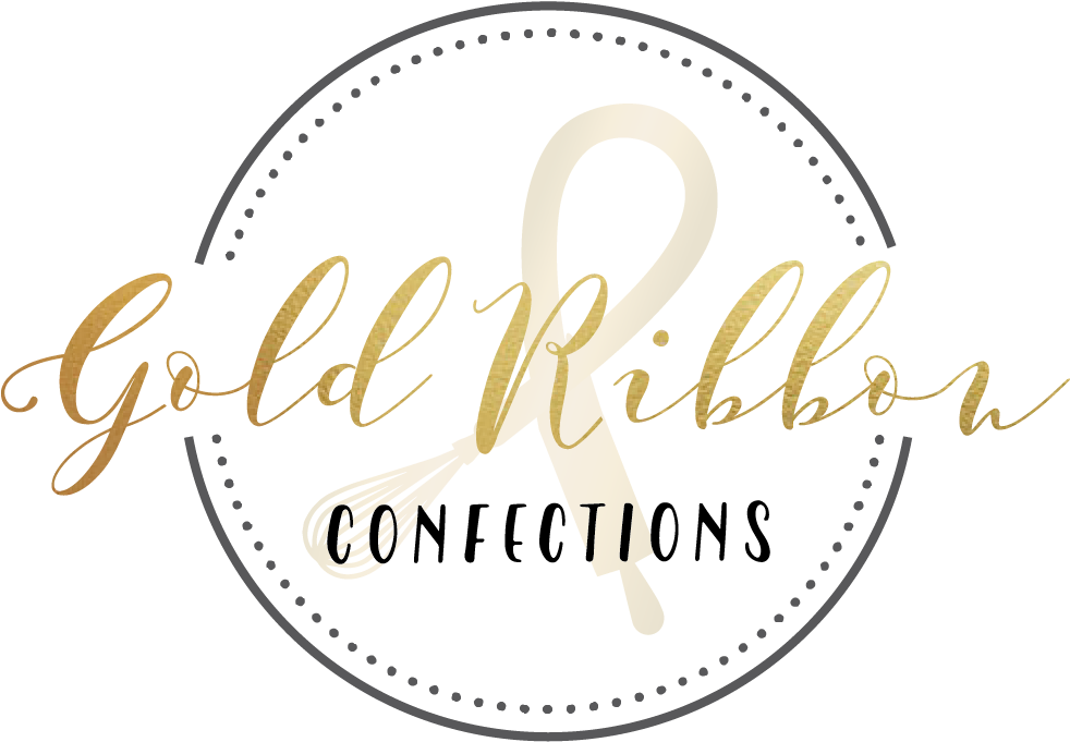 Gold Ribbon Confections (1275x1275), Png Download
