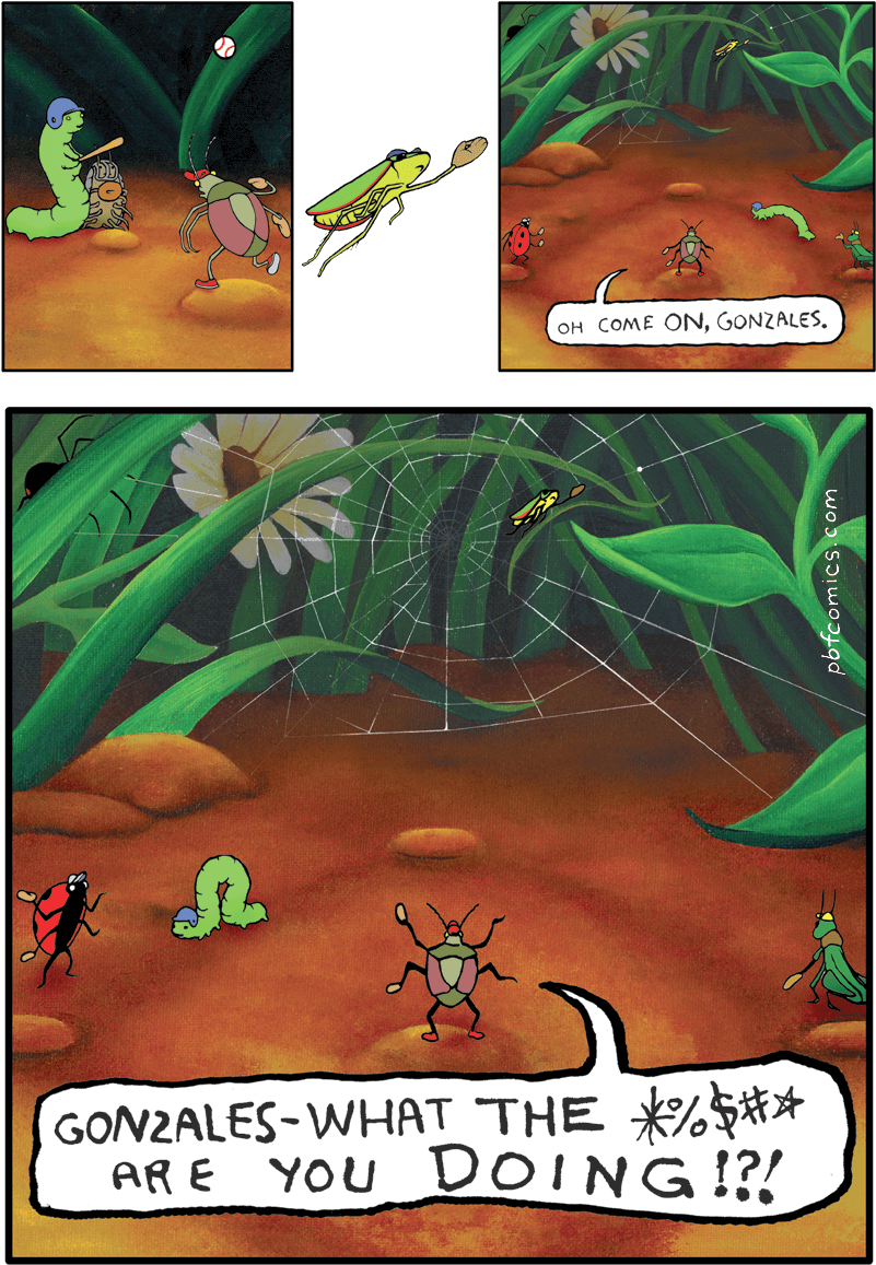 Basebugs - Cartoon (850x1227), Png Download