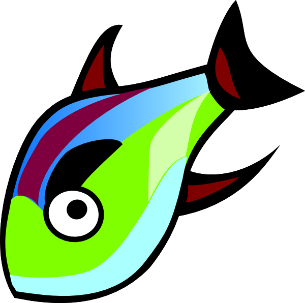 Starfish Clipart Pdf - Clipart Fish Cartoon Pdf (600x596), Png Download