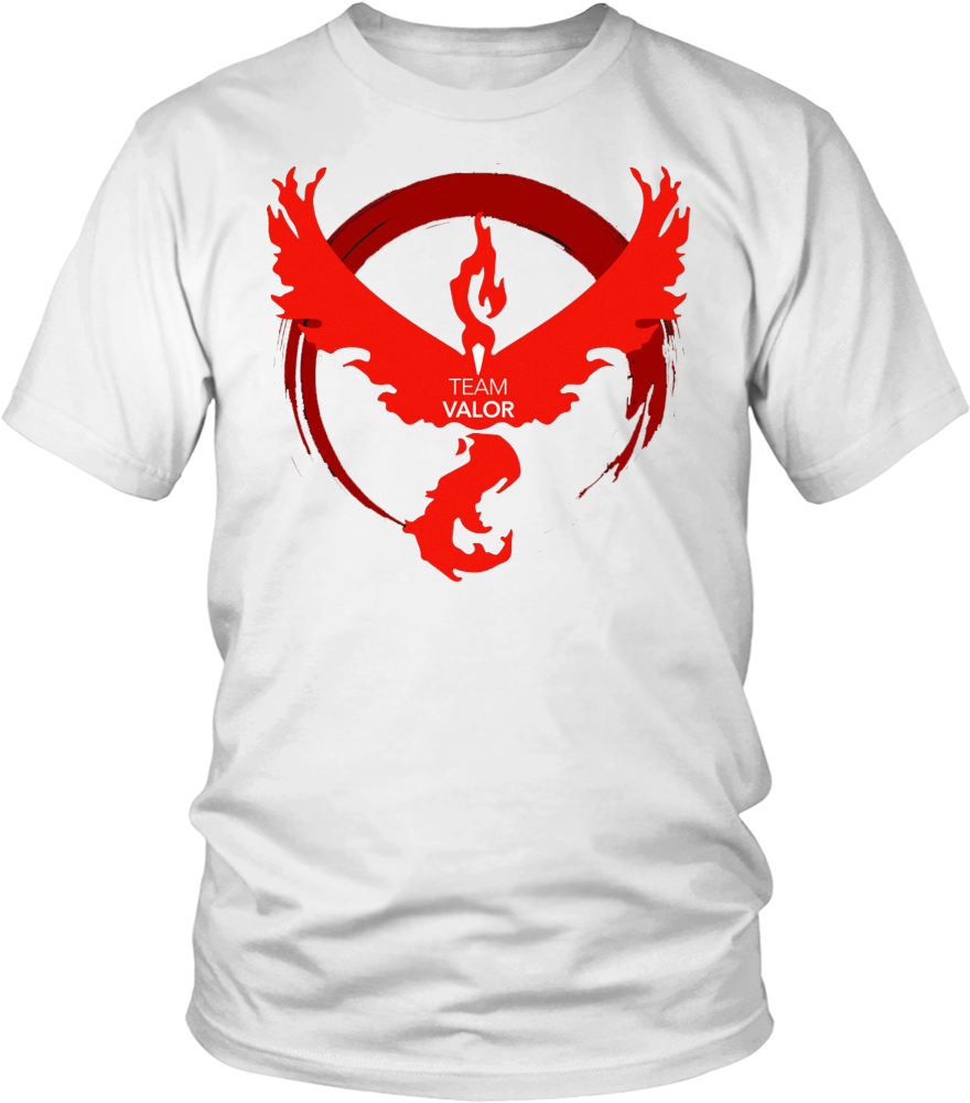 Team Valor Png - T Shirt Team Valor (1000x1000), Png Download