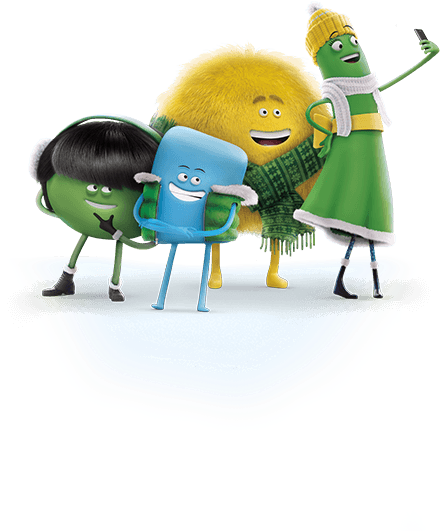 Cell Phones Plans Service Prepaid No Annual Contract - Cricket Wireless Characters Christmas (446x796), Png Download