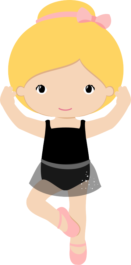 Music Clipart, Dance Images, Girl Dancing, Clip Art, - Png Bonecas Mascotes Bailarina (430x870), Png Download