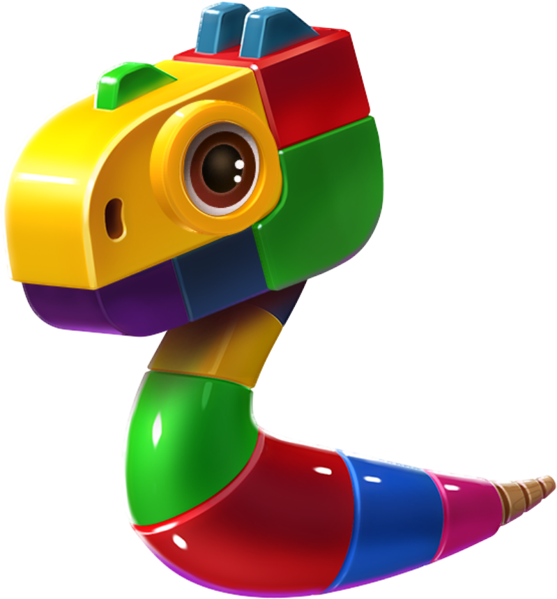 Block Dragon Baby - Baby Toys (799x859), Png Download