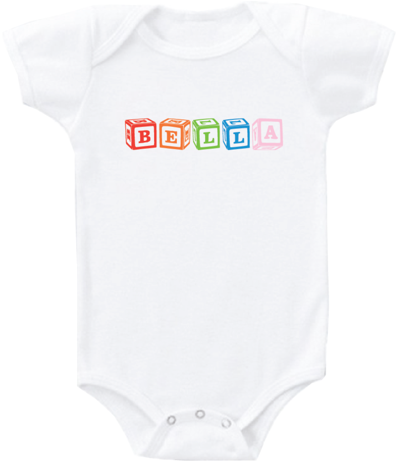 Baby Onesie / Tee - Abc Daycare (897x1024), Png Download