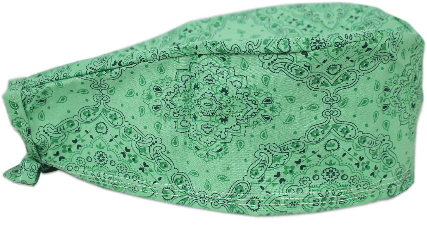 Bandana Profissional Estampada Arabesco - Paisley (1460x783), Png Download