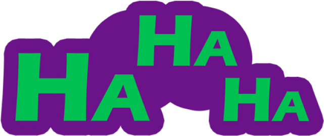 Ha Ha Sticker Png (640x480), Png Download