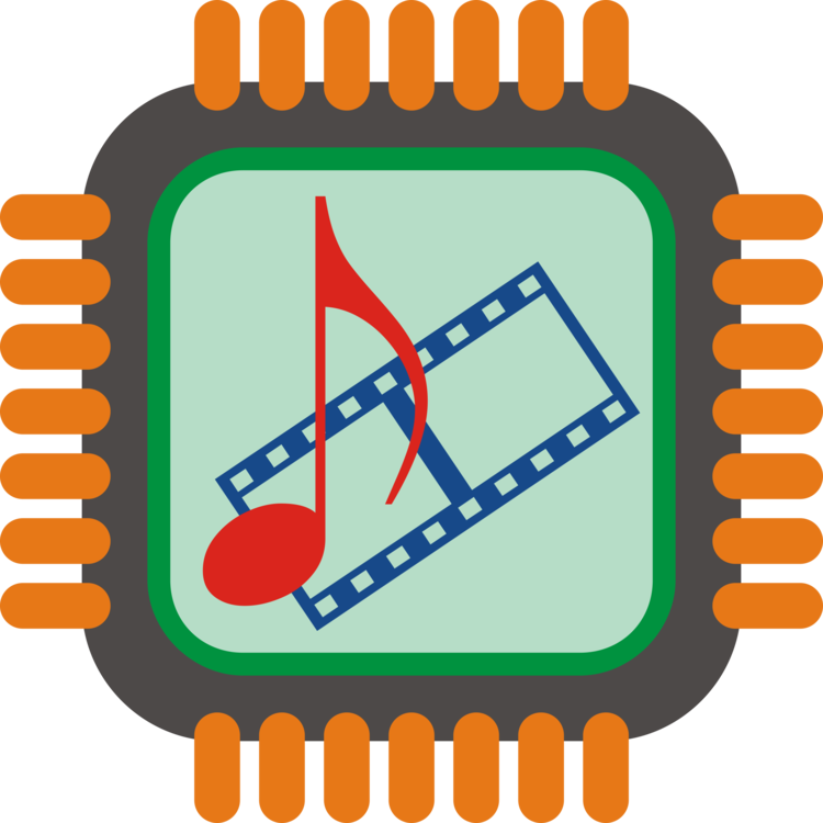 Computer Icons Multimedia Download Video Streaming - Processor Clipart (750x750), Png Download