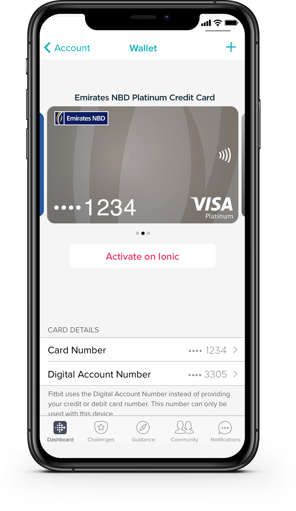 How To Set Up Emirates Nbd Pay - Smartphone (982x1697), Png Download