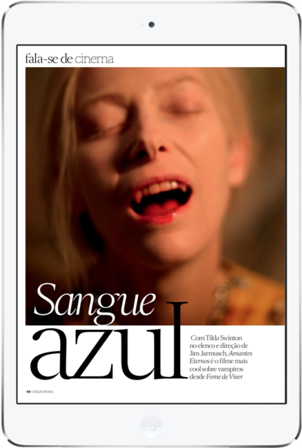 Vogue Ipad2 (1000x709), Png Download