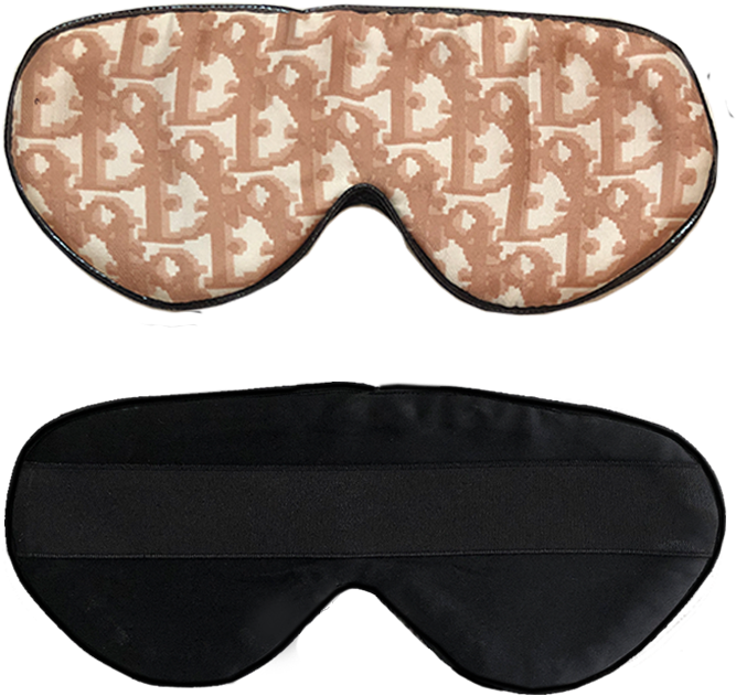 Vintage Dior Sleep Mask- Beige - Sleep Mask (737x737), Png Download