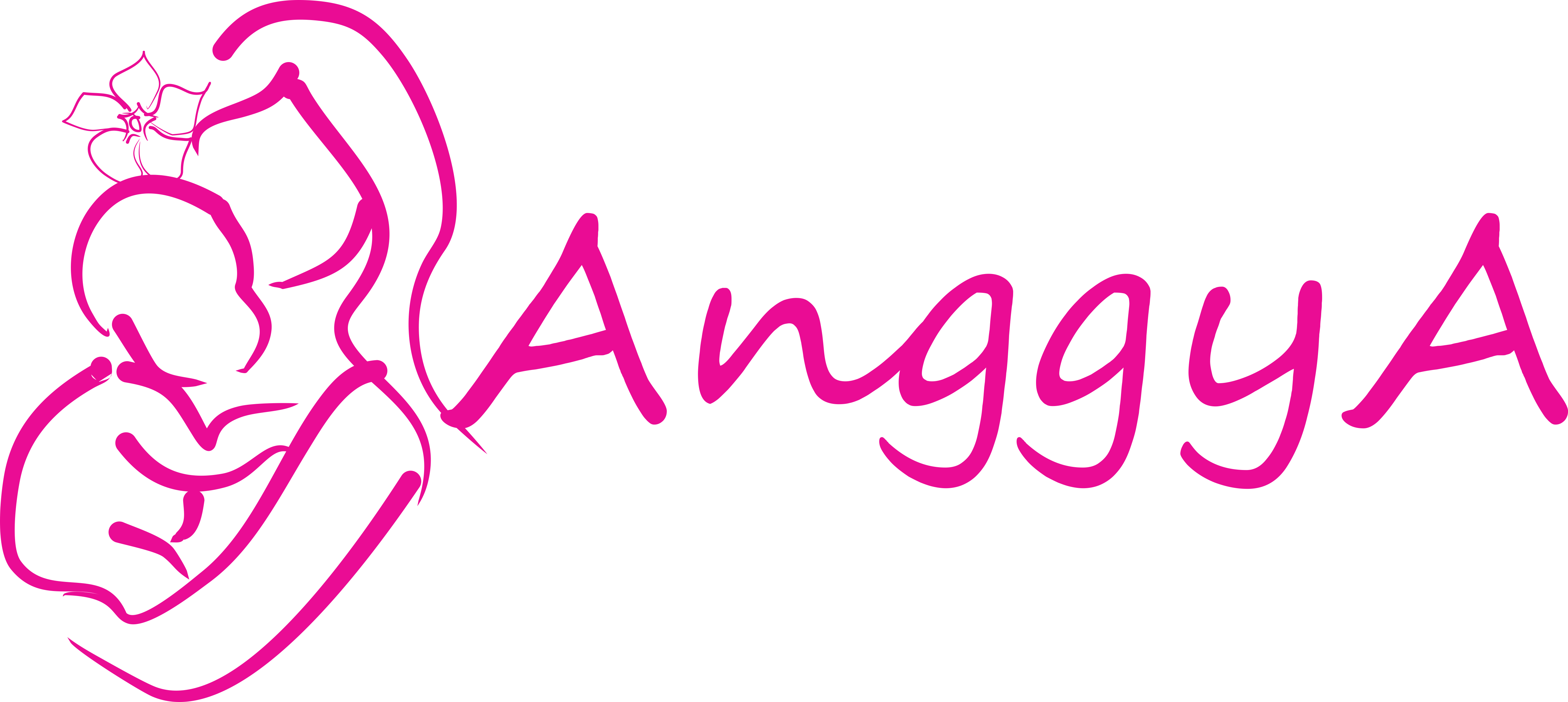 Logo Web Pink Anggya (4999x2239), Png Download
