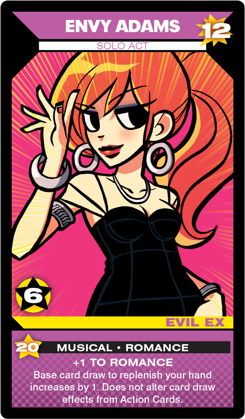 Sp Charactercrd Scottpilgrim Back Sp Evilexcrd Gideongraves (1000x1576), Png Download