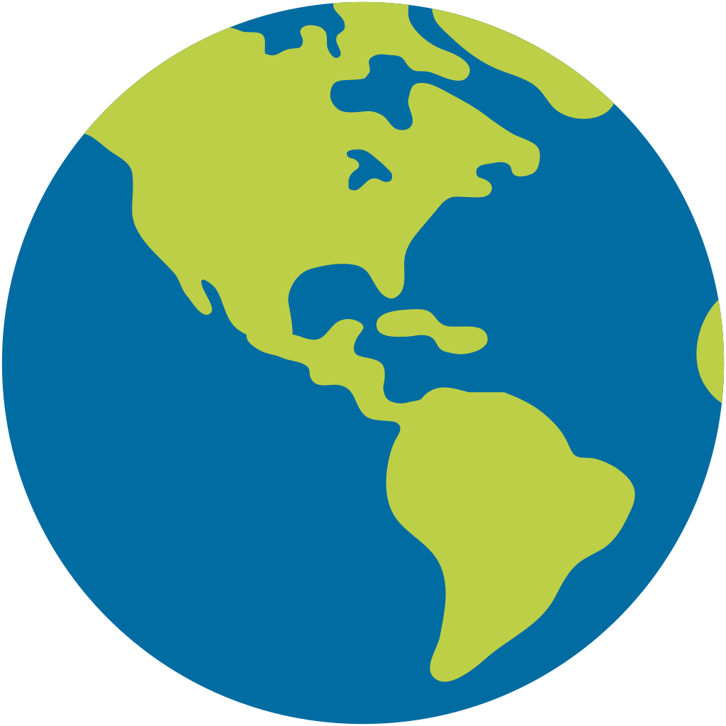 Download File - Emoji U1f30e - Svg - Emoji World - HD Transparent PNG ...