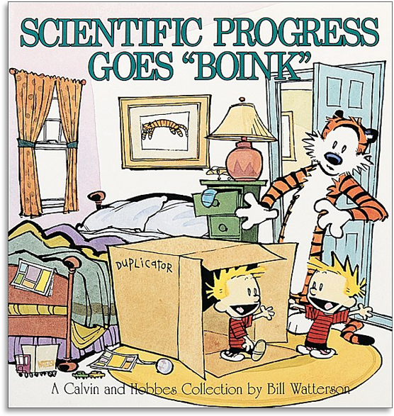 Shop Calvin And Hobbes Books - Scientific Progress Goes Boink (720x686), Png Download