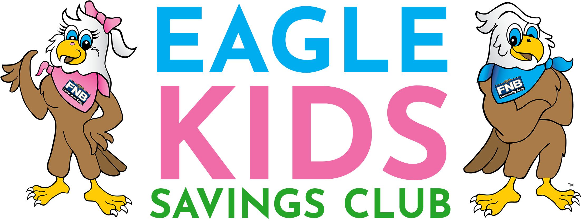 Eagle Kids Account Logo (2278x929), Png Download